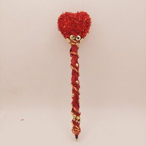 Red Valentines Day Heart Handmade Writing Pen (Hr19)